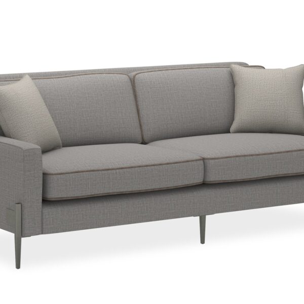 85 Remix Sofa by Caracole"Modern 85 Remix Sofa by Caracole, featuring clean lines, luxurious upholstery, and contemporary design, perfect for sophisticated living rooms."