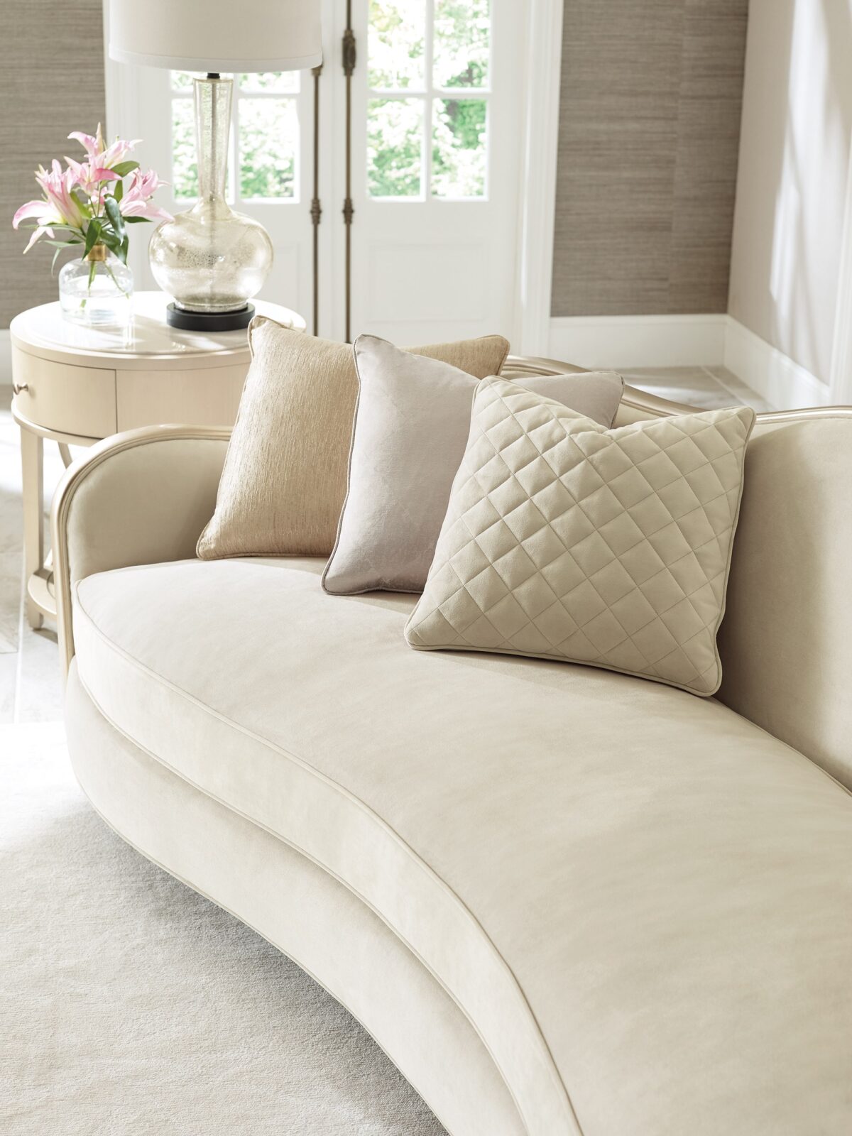 "Sleek and sophisticated ADELA collection by Caracole, offering elegant modern furniture with refined design, perfect for contemporary interiors."