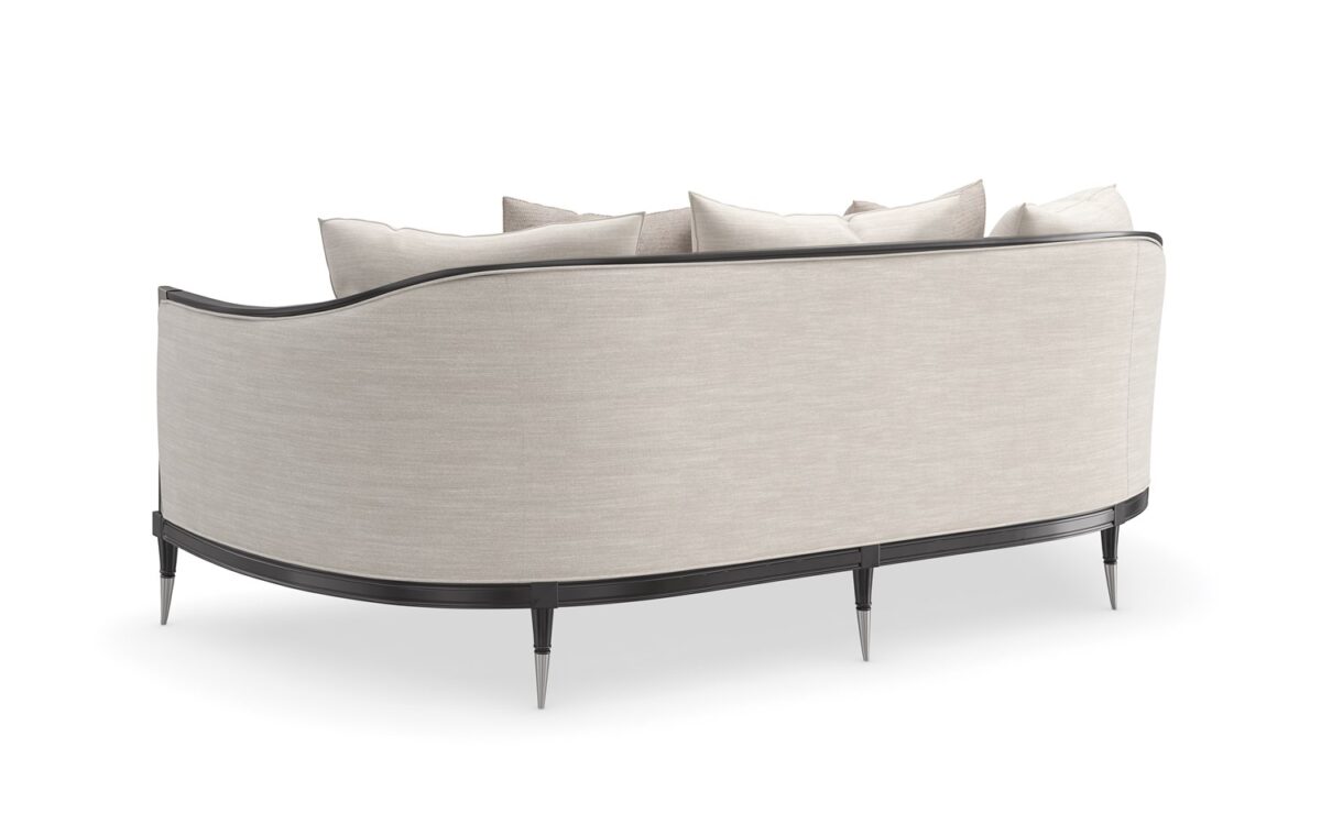 "Chic and bold Splash of Flash Sofa by Caracole, featuring eye-catching design elements and luxurious upholstery to make a stylish statement in any modern space."