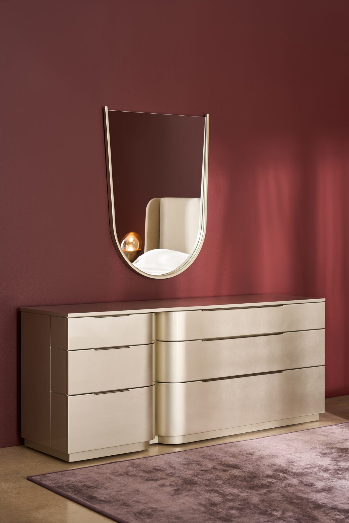 "Refined and sophisticated Marseille collection by Caracole, offering luxurious designs with elegant finishes for a timeless and chic living space."