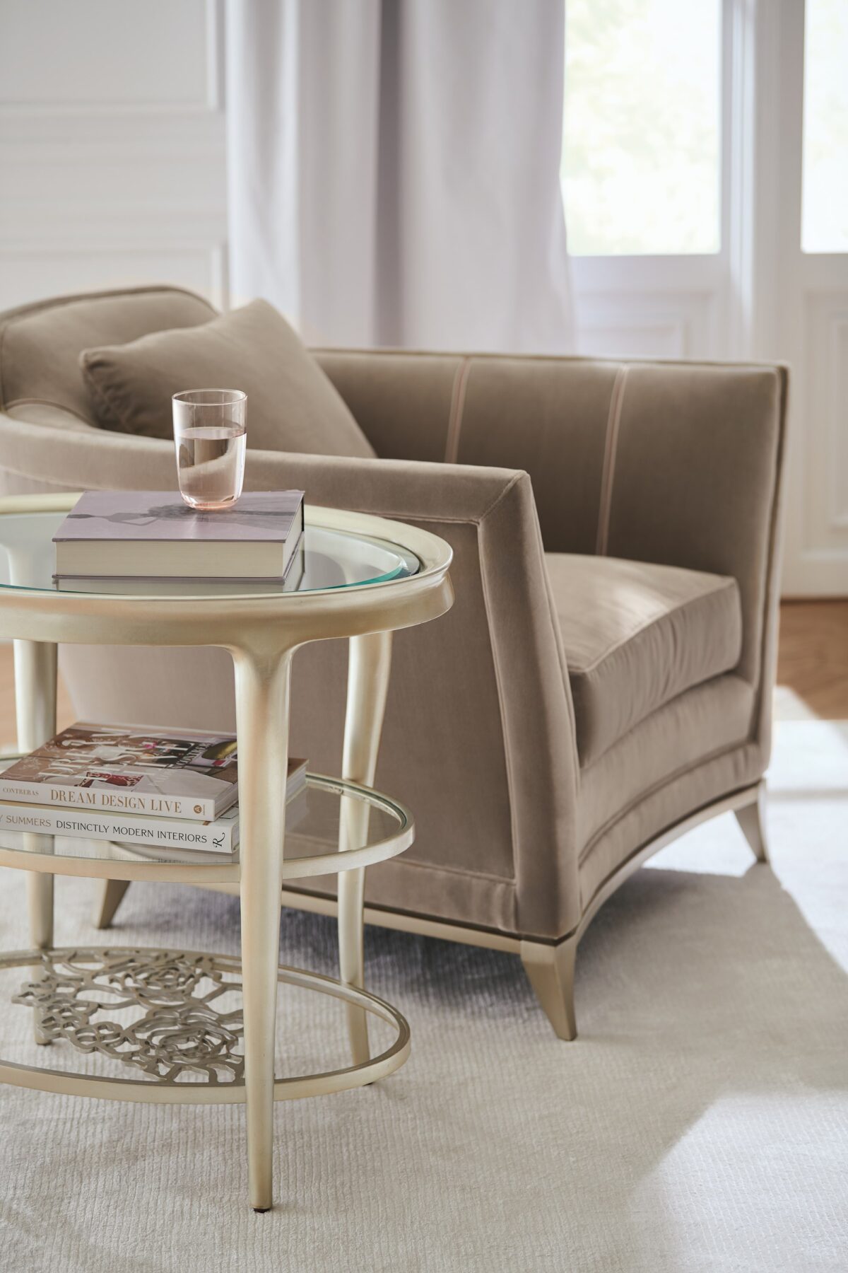 Wild Flower End Table | Caracole