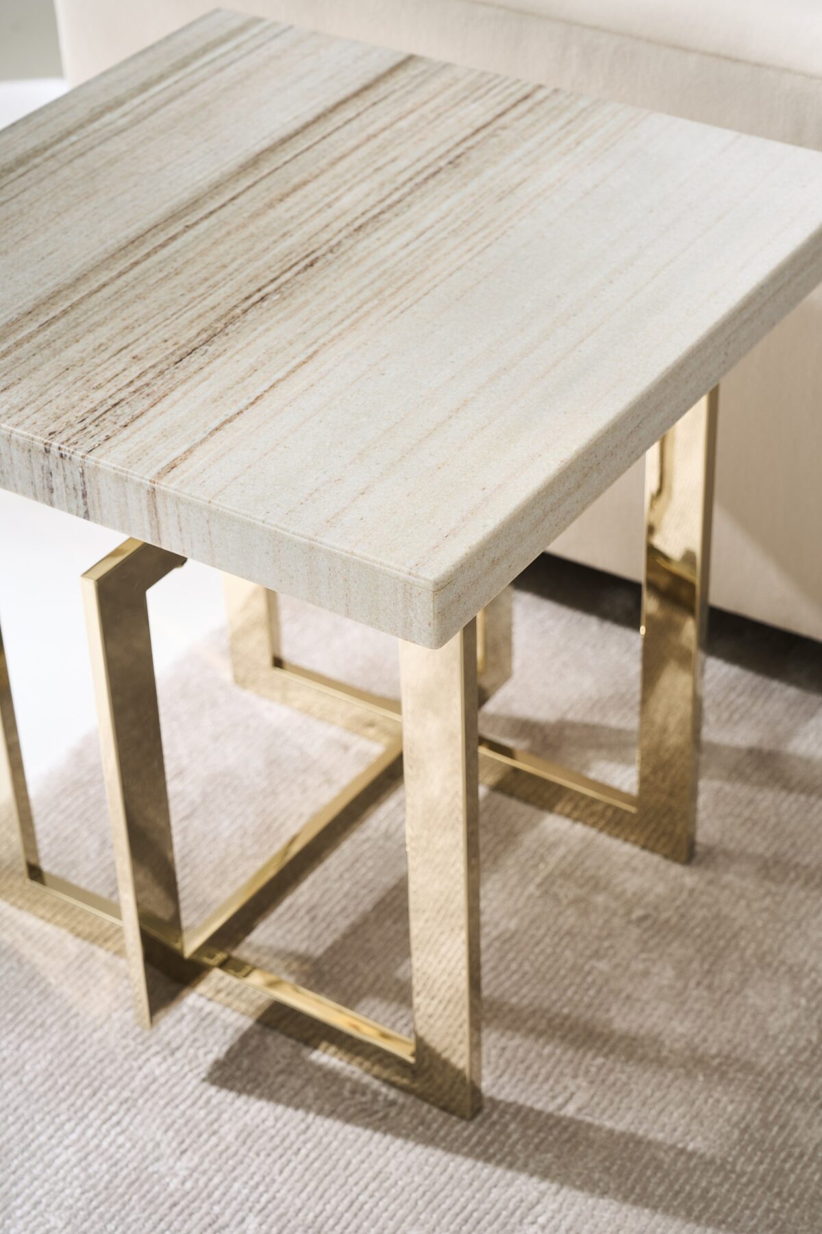 Wish You Were Here End Table by Caracole with modern elegance.