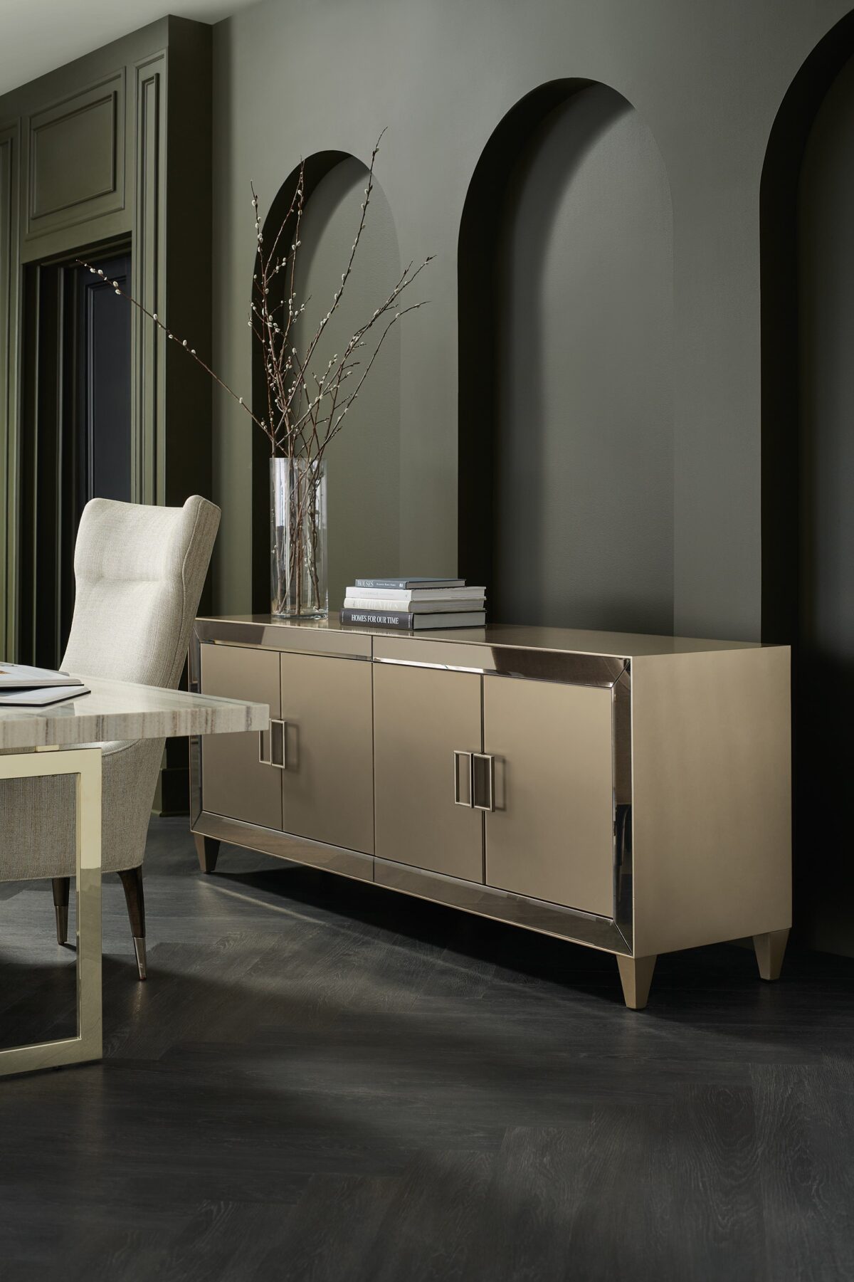 Media Mogul by Caracole with a bold, modern design.