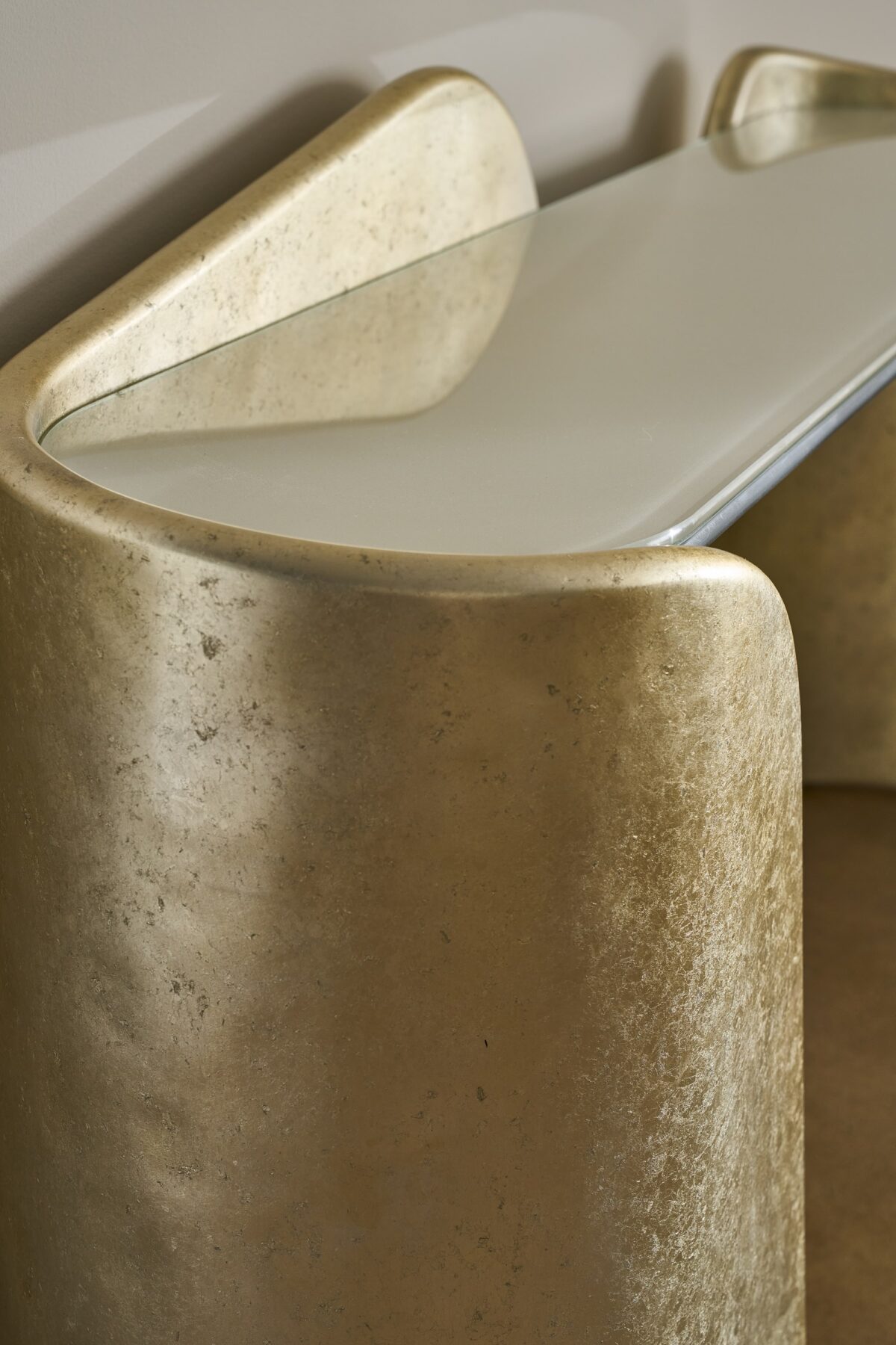 Bauble Console by Caracole with a chic, modern design.