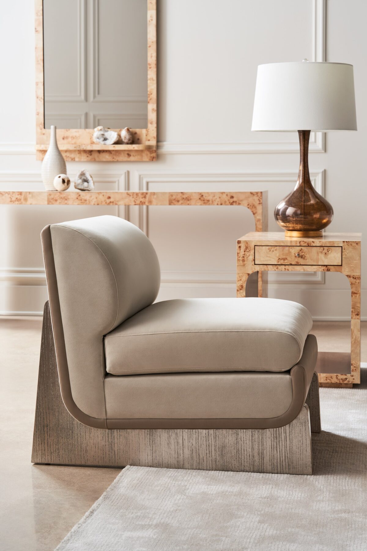Cabaret by Caracole with a glamorous, contemporary design.