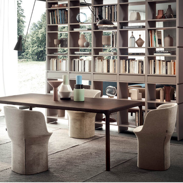 “Esse Armchair by Pianca modern Italian designer chair – sleek upholstered seating with clean lines”