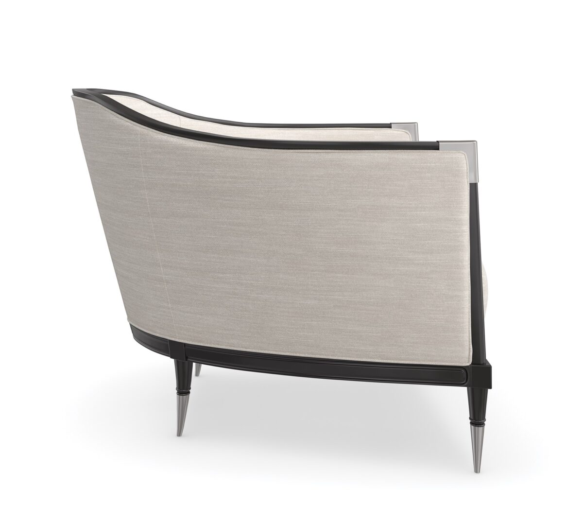 "Chic and bold Splash of Flash Chair by Caracole, featuring a striking design with luxurious upholstery and modern details that make a sophisticated statement in any space."