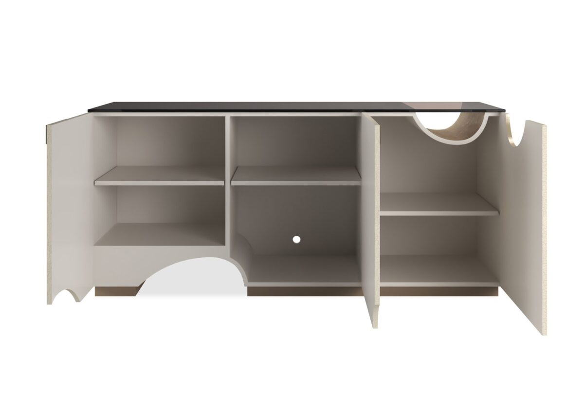 Chasm Media by Caracole with a sleek, modern design.