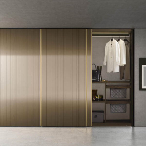 “Pianca Raggio – contemporary storage cabinet featuring textured doors and refined craftsmanship”