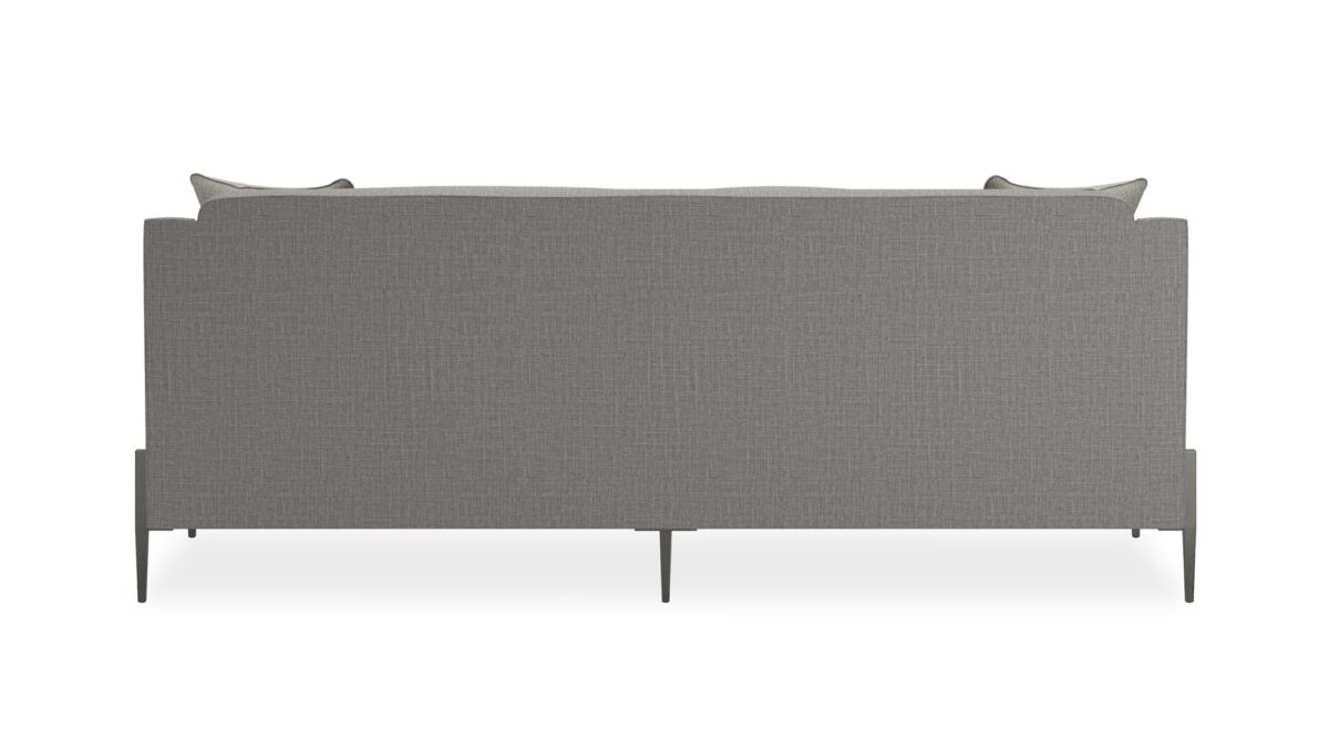 "Modern 85 Remix Sofa by Caracole, featuring clean lines, luxurious upholstery, and contemporary design, perfect for sophisticated living rooms."