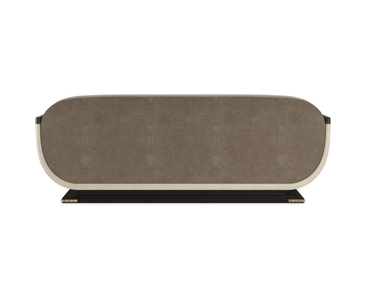 "Elegant Helena Sofa by Caracole, featuring refined lines, plush upholstery, and a modern design that adds sophistication and comfort to any room."