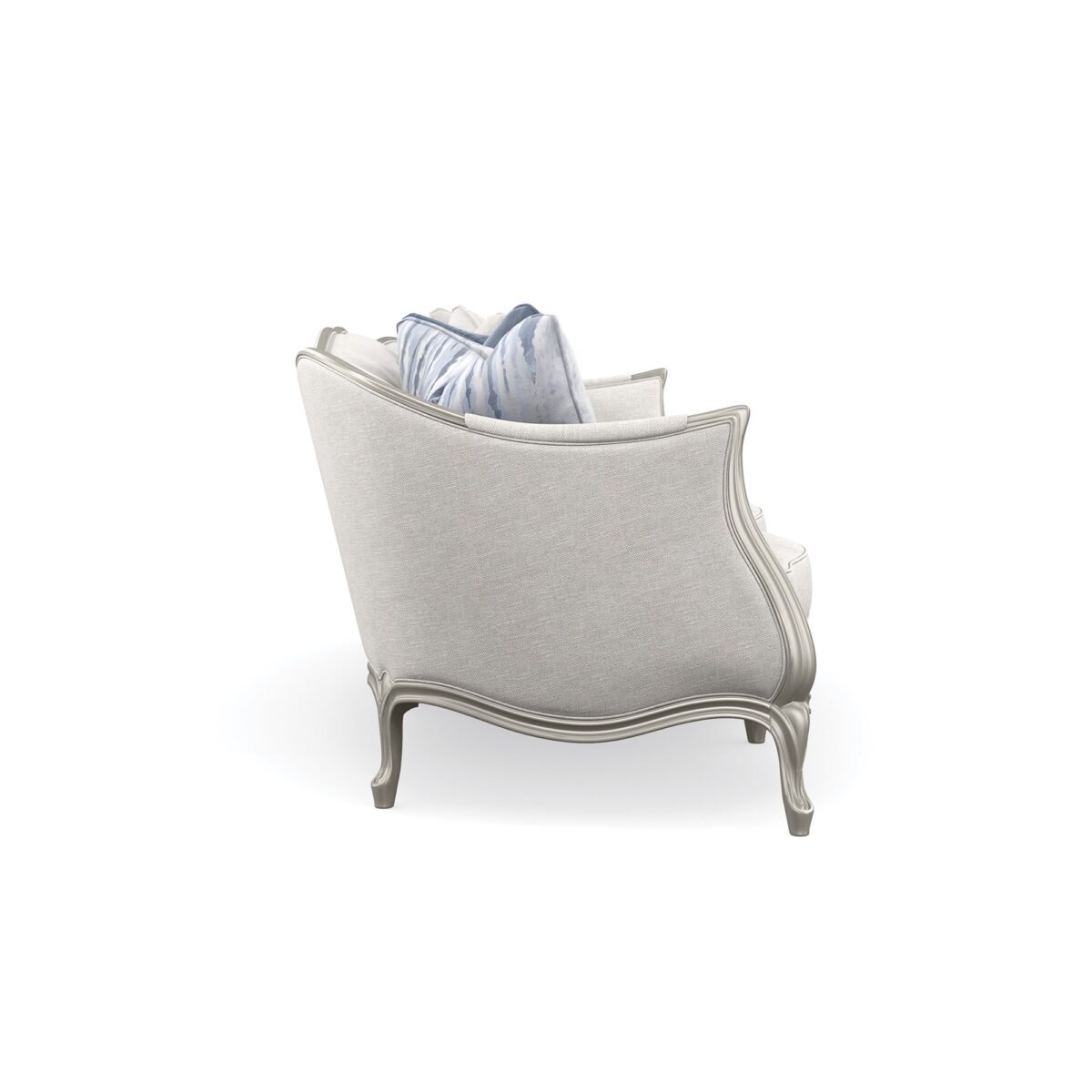"Inviting and elegant Special Invitation Sofa by Caracole, offering luxurious upholstery and a refined design that adds sophistication and comfort to any living room."