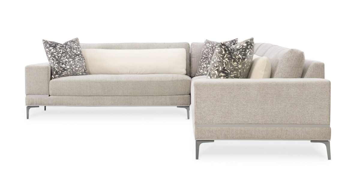 Repetition RAF Loveseat by Caracole – Sophisticated modern design for upscale living spaces.