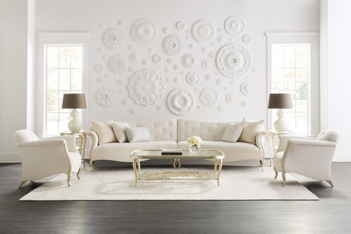 Wild Flower End Table | Caracole