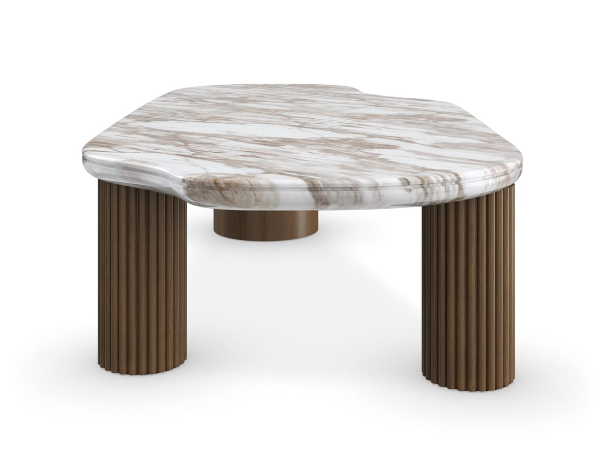 Seychelles Cocktail Table by Caracole with an elegant, tropical-inspired design.