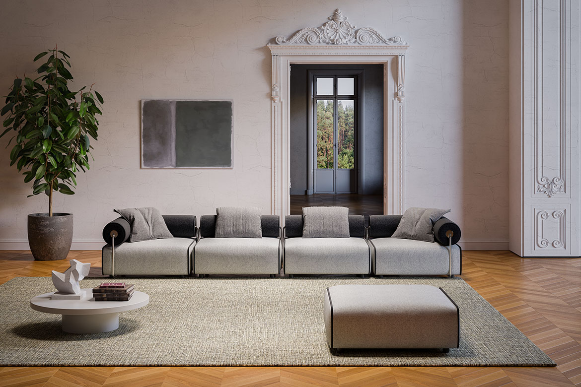 “Contemporary platform bed – Levante by Pianca featuring sleek lines and refined craftsmanship”