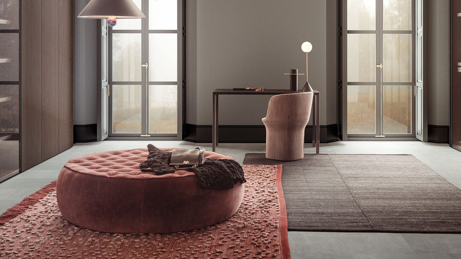 “Modern Italian bedroom furniture – Eden bed by Pianca with stylish and cozy aesthetic”