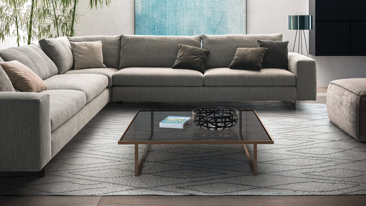 “Icaro armchair by Pianca – stylish modern Italian chair featuring soft cushions and sleek frame”