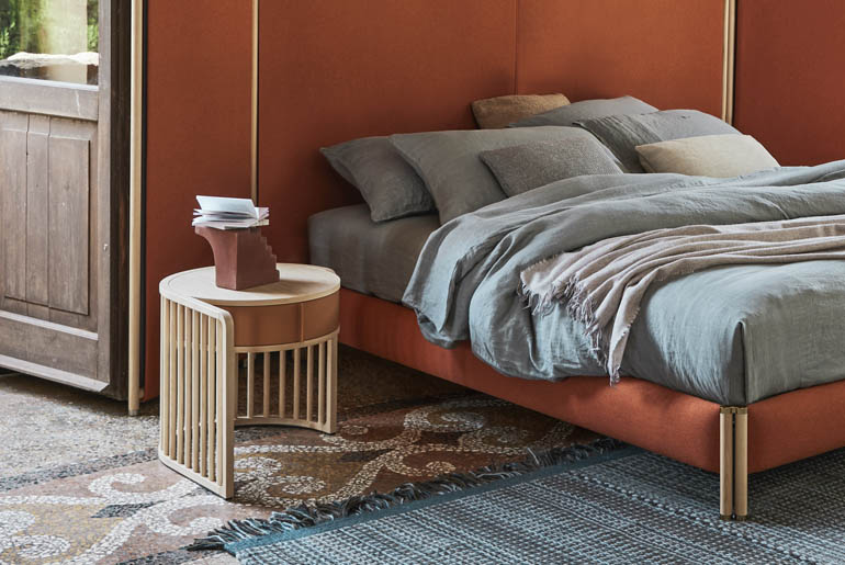 “Palù by Pianca stylish Italian sofa - minimalist modern seating with luxurious upholstery”