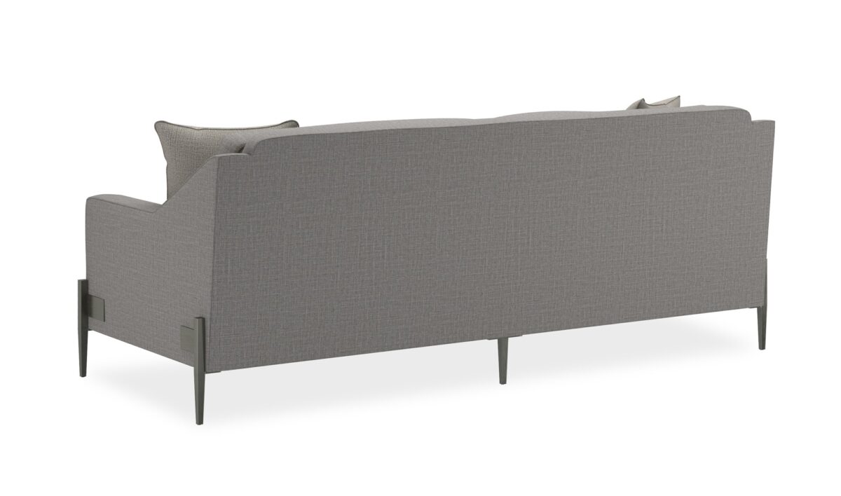 "Modern 85 Remix Sofa by Caracole, featuring clean lines, luxurious upholstery, and contemporary design, perfect for sophisticated living rooms."