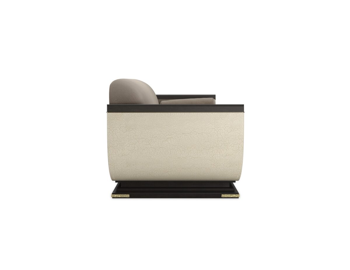 "Elegant Helena Sofa by Caracole, featuring refined lines, plush upholstery, and a modern design that adds sophistication and comfort to any room."