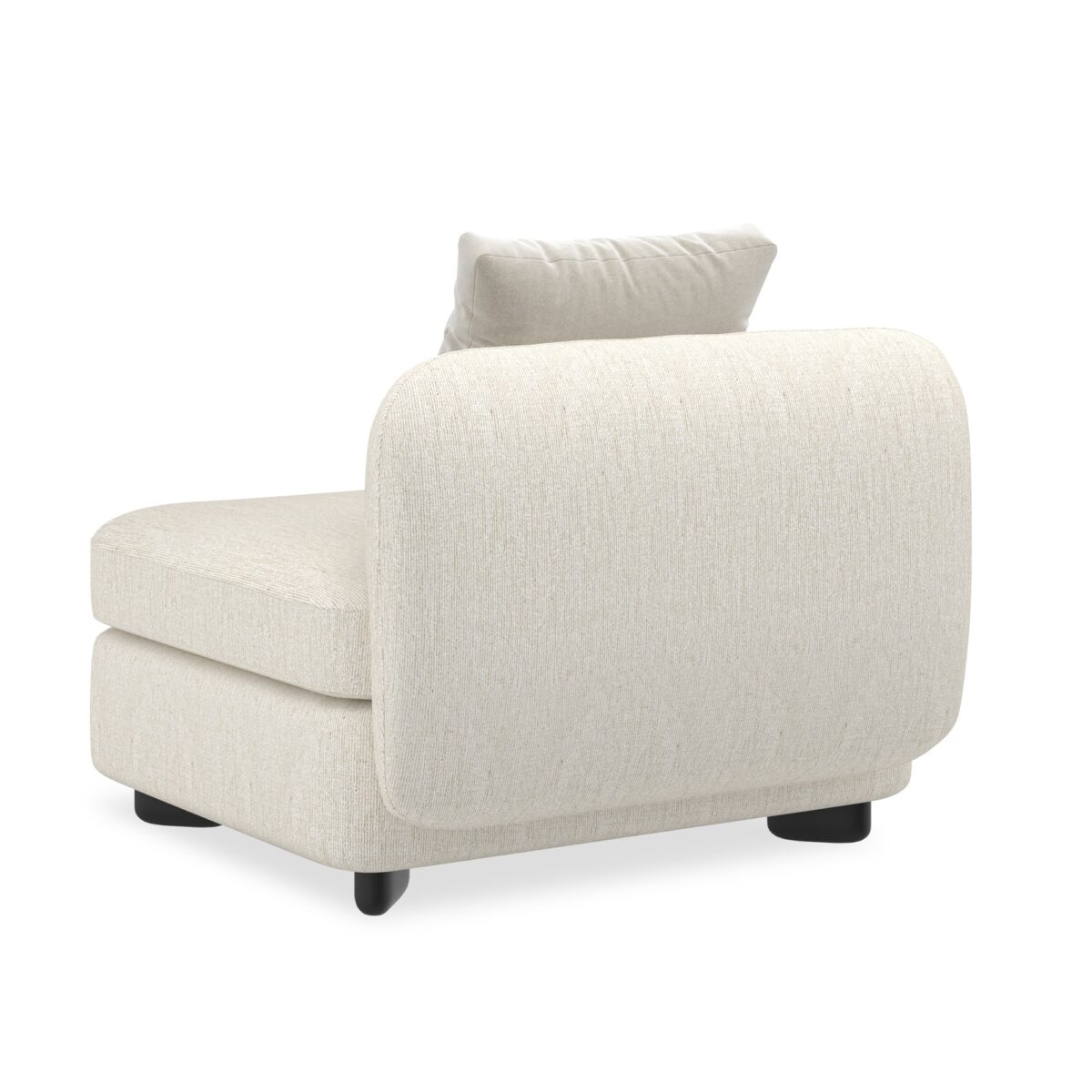 Lumi Armless Chair by Caracole – Sleek and contemporary chair for stylish spaces.