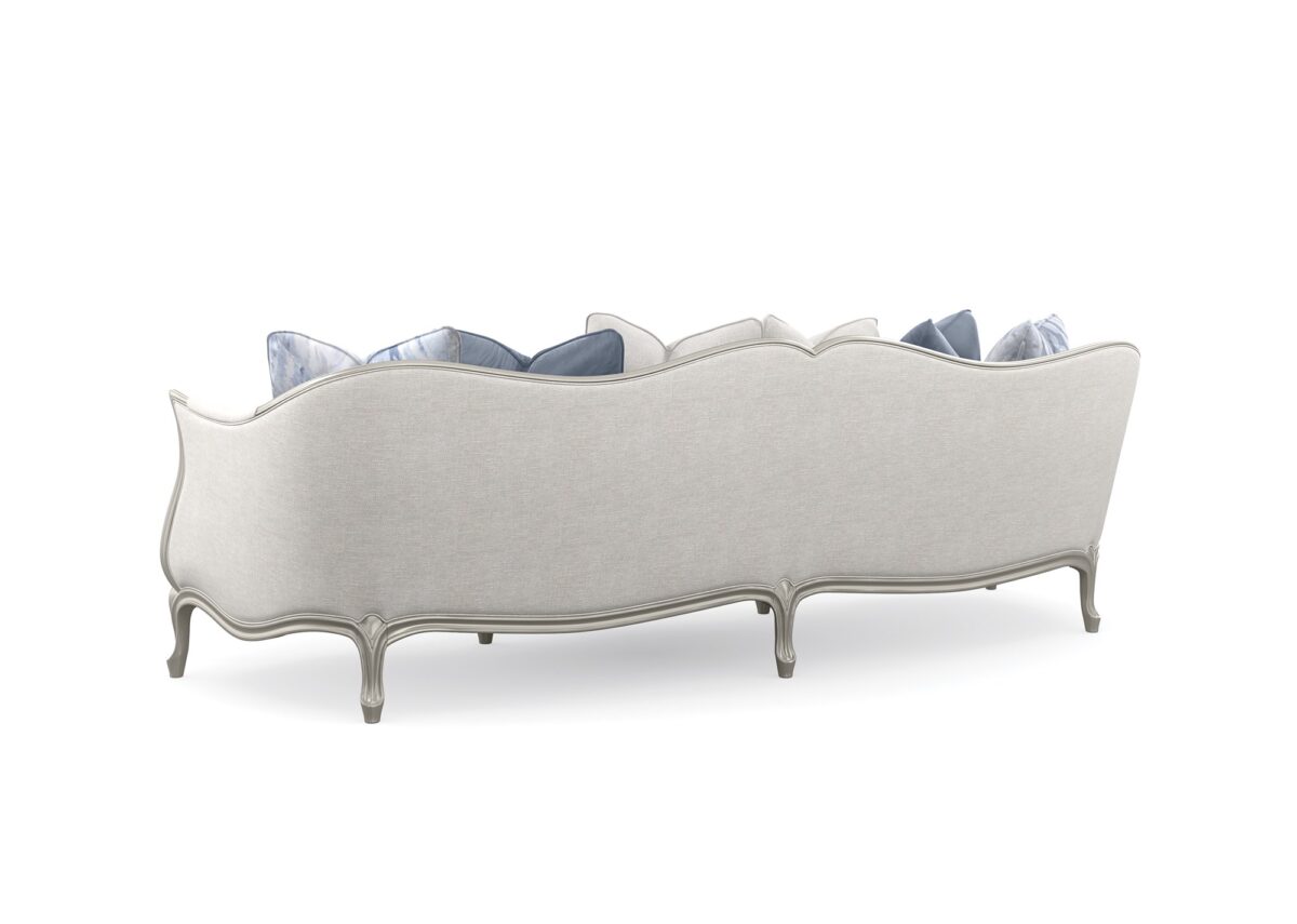 "Inviting and elegant Special Invitation Sofa by Caracole, offering luxurious upholstery and a refined design that adds sophistication and comfort to any living room."