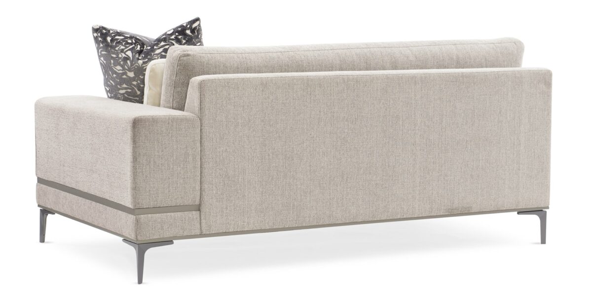 Repetition RAF Loveseat by Caracole – Sophisticated modern design for upscale living spaces.