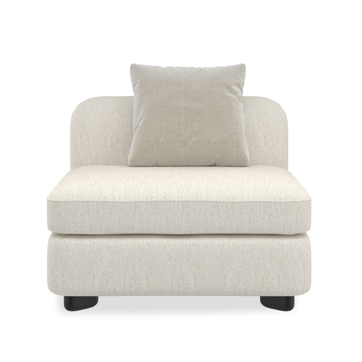 Lumi Armless Chair by Caracole – Sleek and contemporary chair for stylish spaces.