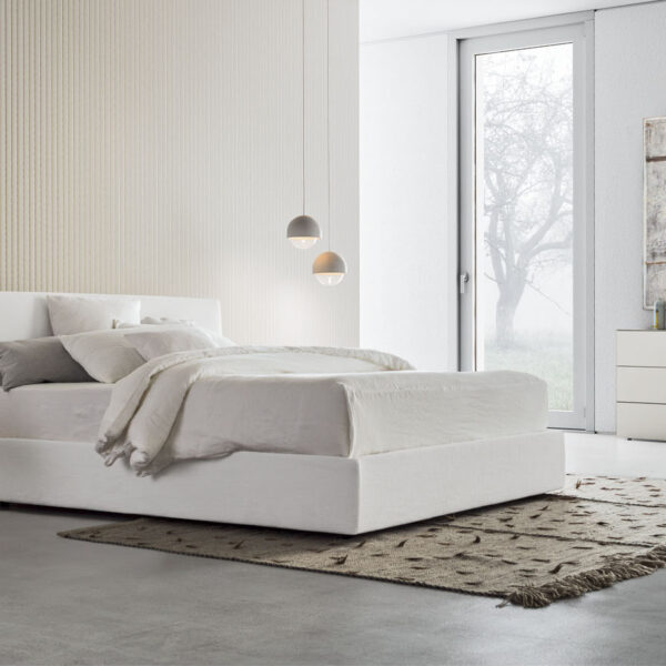 “Beta Up wardrobe by Pianca in bedroom setting – elegant Italian furniture with clean lines”