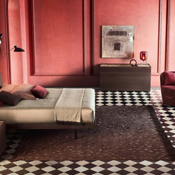 “Interior shot of Alfa wardrobe by Pianca – functional compartments and soft-close drawers”