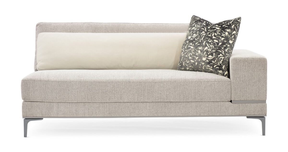 Repetition RAF Loveseat by Caracole – Sophisticated modern design for upscale living spaces.