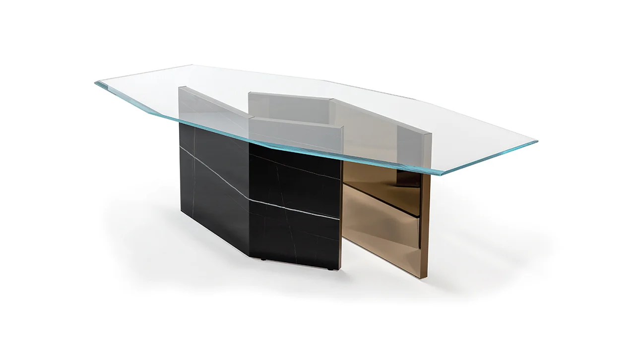 Cubitum 72 by Reflex featured in Troy Michigan showroom, modern Italian luxury furniture design.
