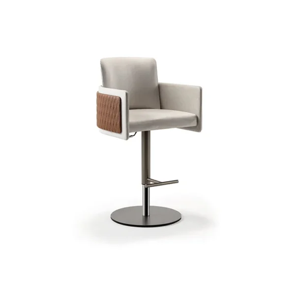 Amet Stool by Reflex showcased in Troy Michigan showroom, modern Italian luxury seating design.