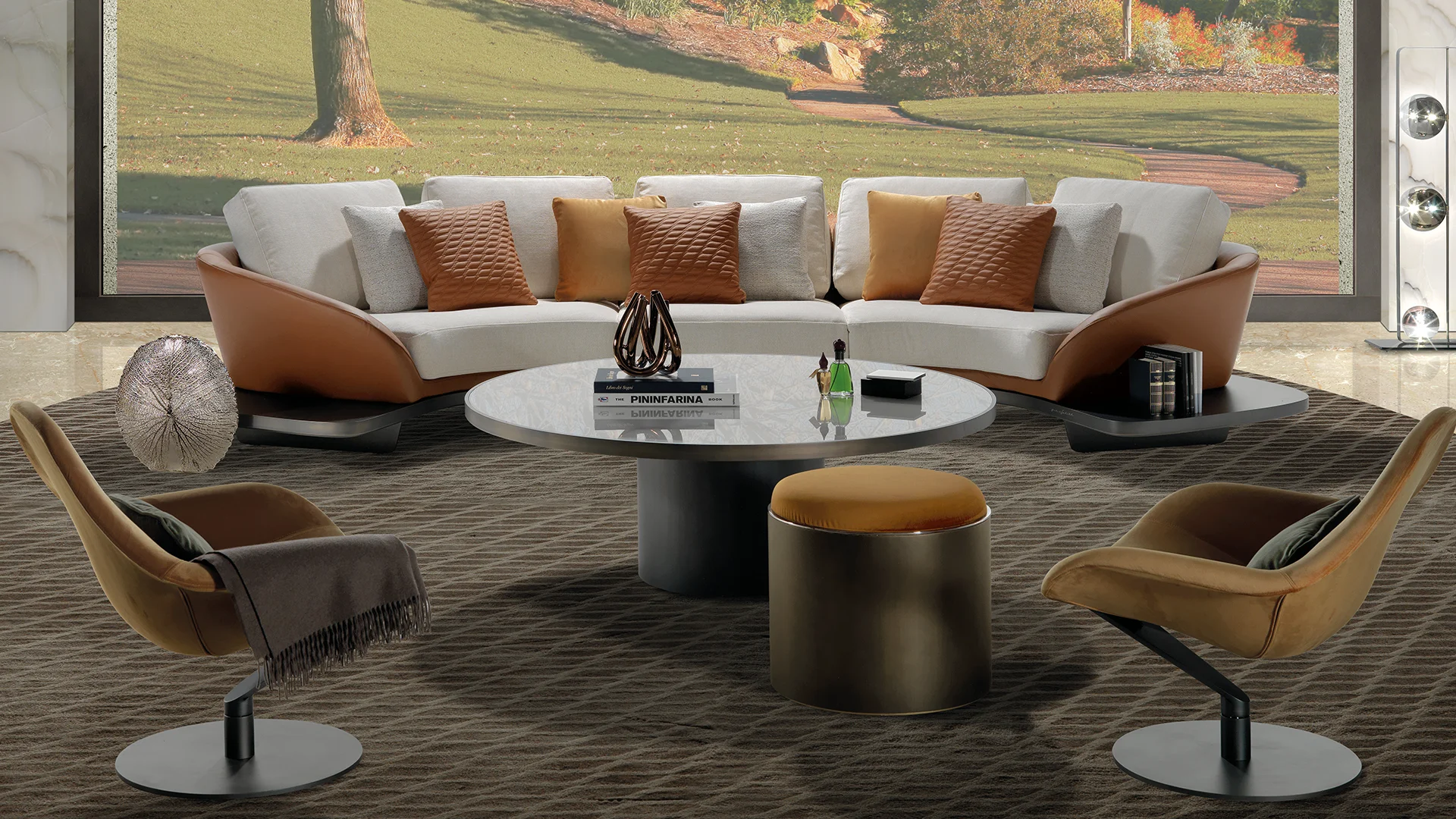 Modern SEGNO SOFA WOOD by Reflex in Royal Oak Michigan