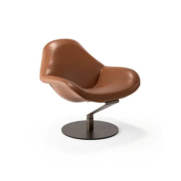 Zenith Poltrona by Reflex showcased in Royal Oak Michigan showroom, modern Italian luxury seating design.