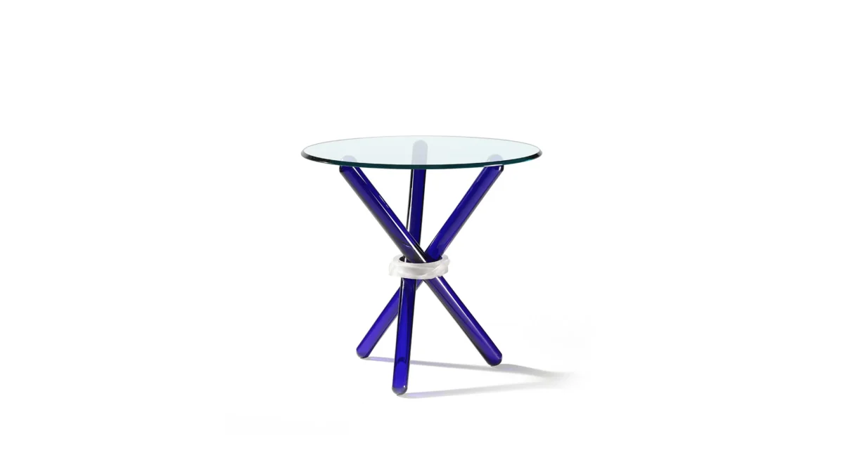 Luxury 55 Murano glass table by Reflex Angelo showcased in Troy Michigan