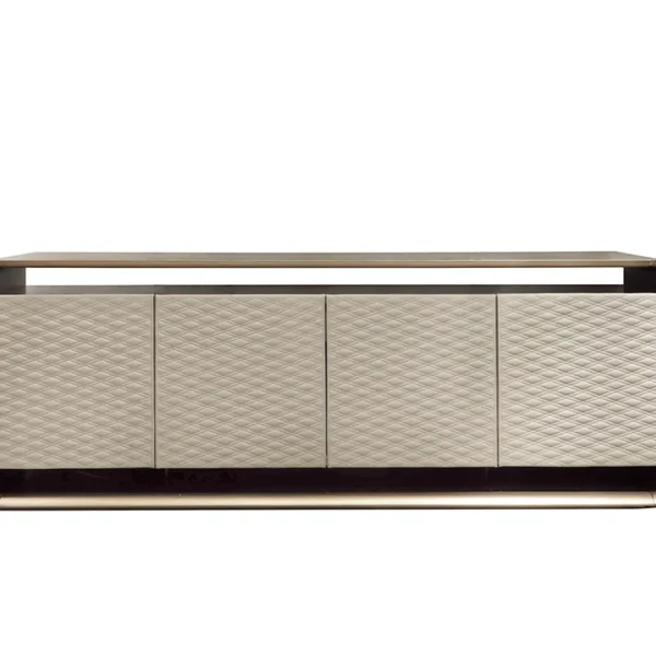 Oh Buffet by Reflex showcased in Royal Oak Michigan showroom, modern Italian luxury sideboard design.