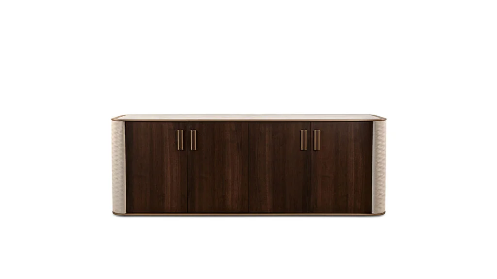 San Marco Buffet by Reflex – luxury buffet with Italian craftsmanship, featuring sleek lines and ample storage, perfect for modern Birmingham, MI interiors.