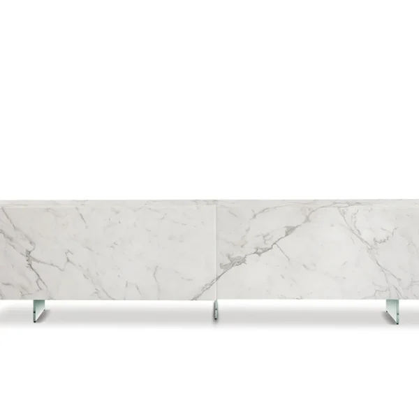 Mirage Buffet by Reflex showcased in Royal Oak Michigan showroom, modern Italian luxury sideboard design.