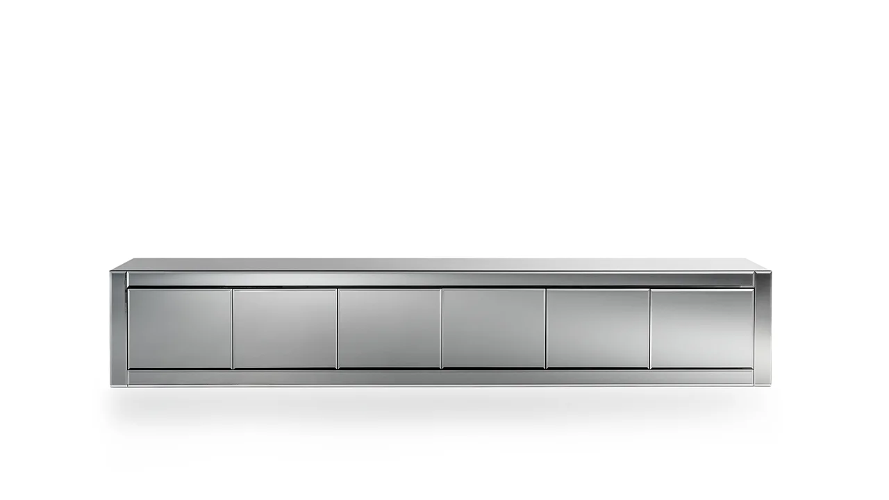 Avantgarde Sideboard by Reflex featured in Troy Michigan showroom, modern Italian luxury sideboard design.