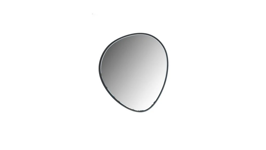 “Luxury Reflex OH FRAME MIRROR with minimalist detailing and high-gloss finish.”