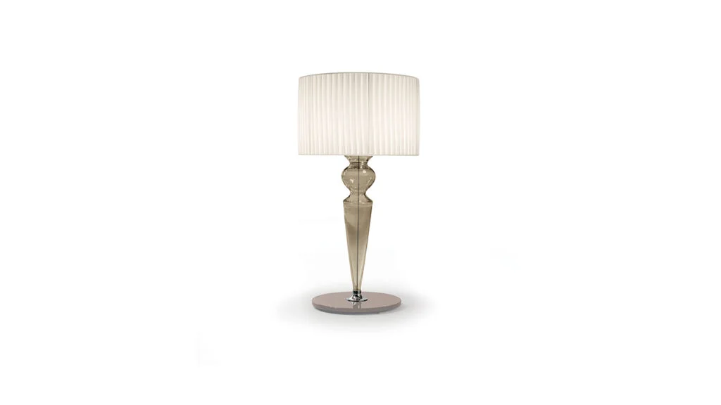 Ornate crystal chandelier with classic Italian design by Reflex