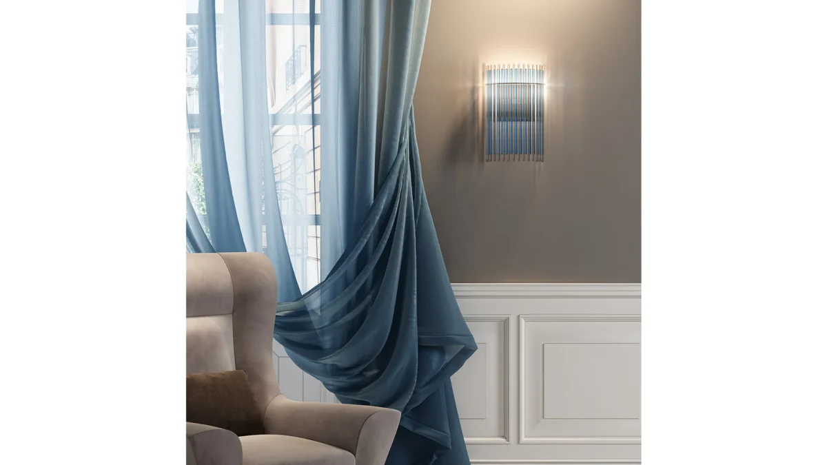 Charleston Wall Light Reflex luxury Italian wall sconce with sculptural design tailored for upscale interiors in Royal Oak Michigan
