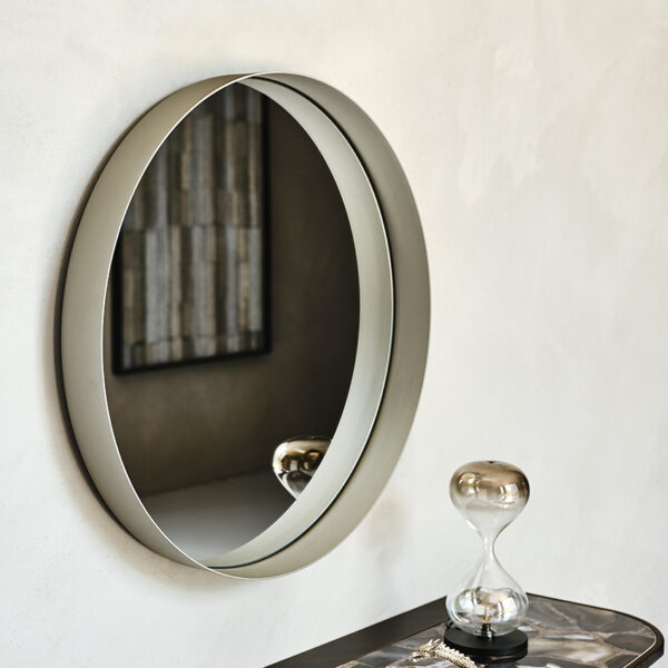 “WISH by Cattelan Italia – modern Italian wall mirror with clean rectangular form and elegant beveled edge”