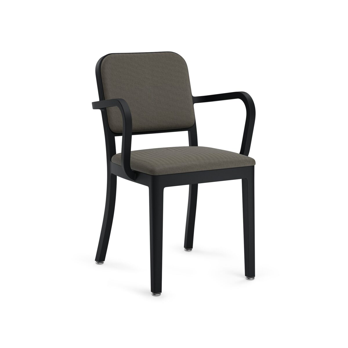 “Lightweight and robust Emeco Navy Officer Armchair, ideal for office or residential interiors.”