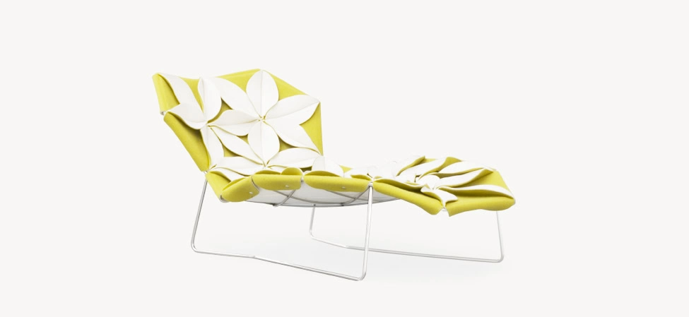 Modern Antibodi chaise longue by Moroso – sculptural Italian design in Royal Oak Michigan