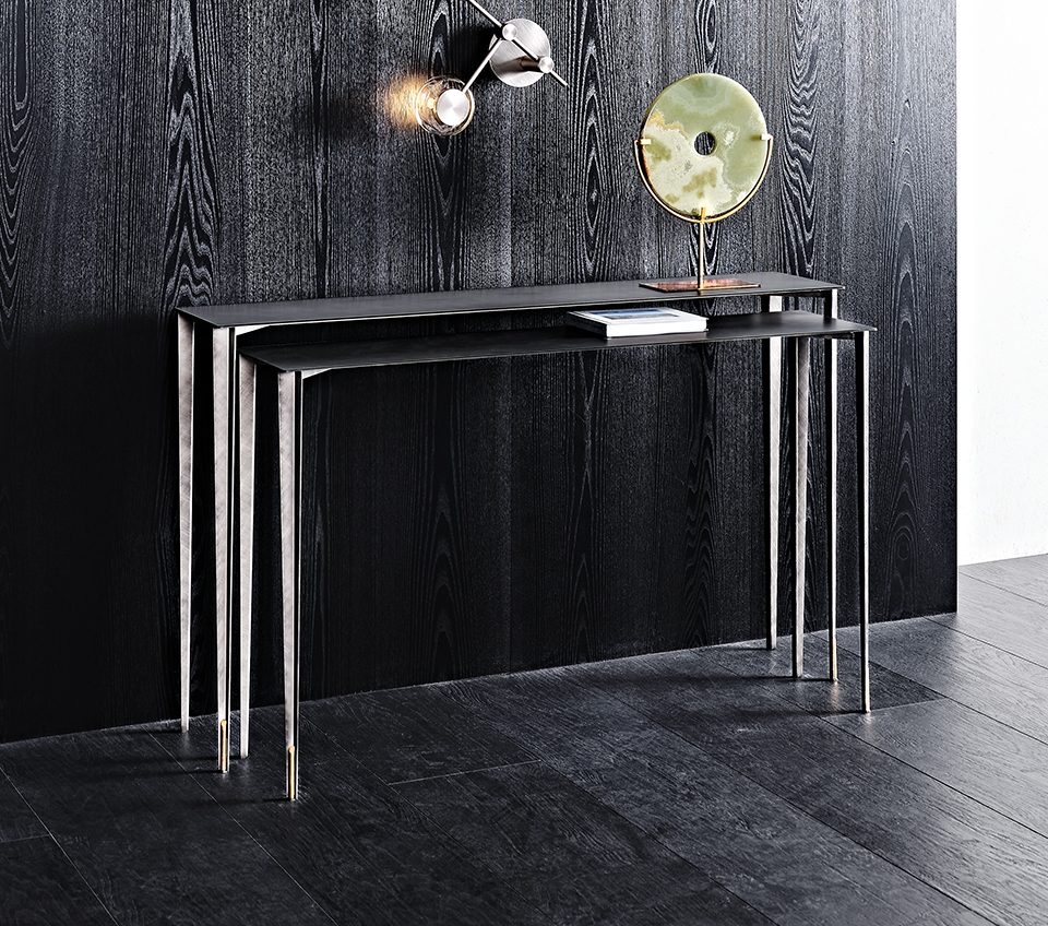 “ETOILE by Cattelan Italia – modern Italian dining chair with slender metal legs and upholstered seat”