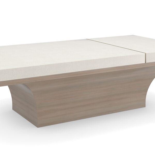 Full Break by Caracole — a luxurious, modern cocktail table with a low-profile design and sleek finish.