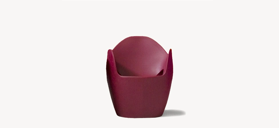 O-Nest by Moroso styled with contemporary décor, emphasizing sculptural circular design in a Royal Oak Michigan space